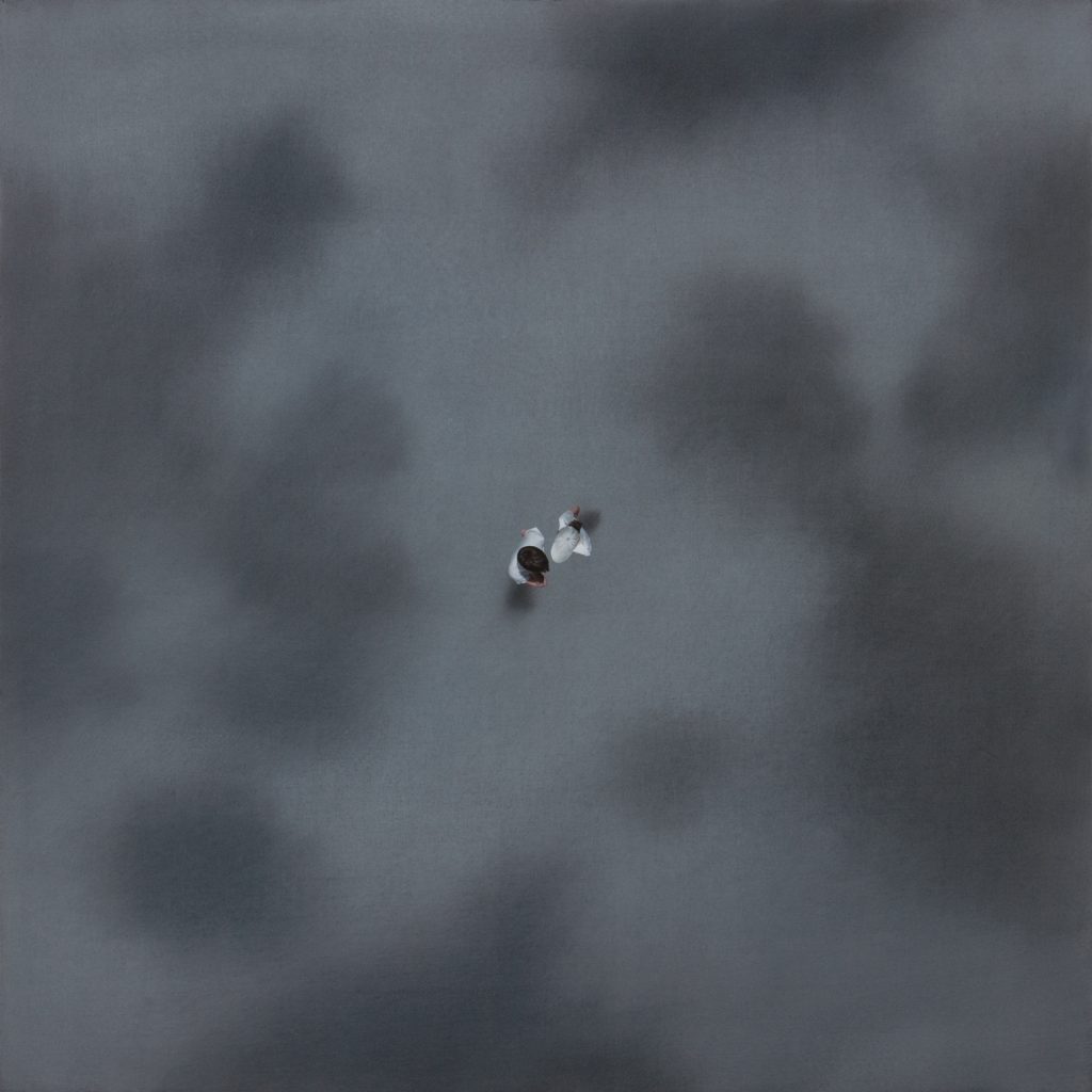 Two Thirty-Two, 2008, oil on canvas, 140×140, private collection, Tel Aviv