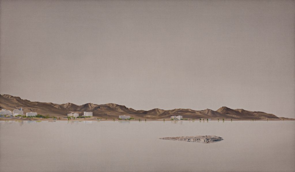 Echo, 2010, oil on canvas, 100×172
