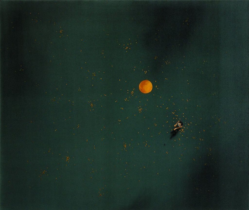 Make a Wish, 2005, oil on canvas, 148×175, private collection, Herzliya