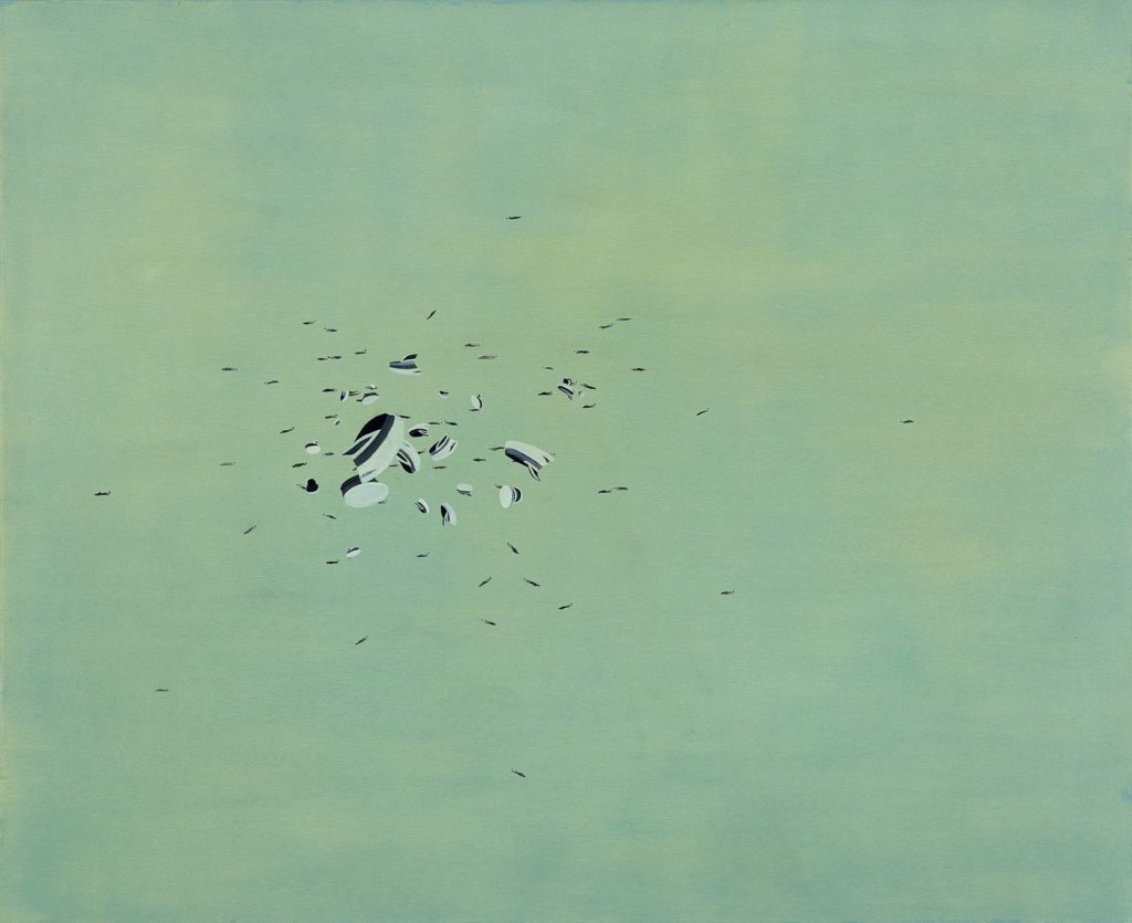 Uplifting II, 2004, oil on canvas, 130×160