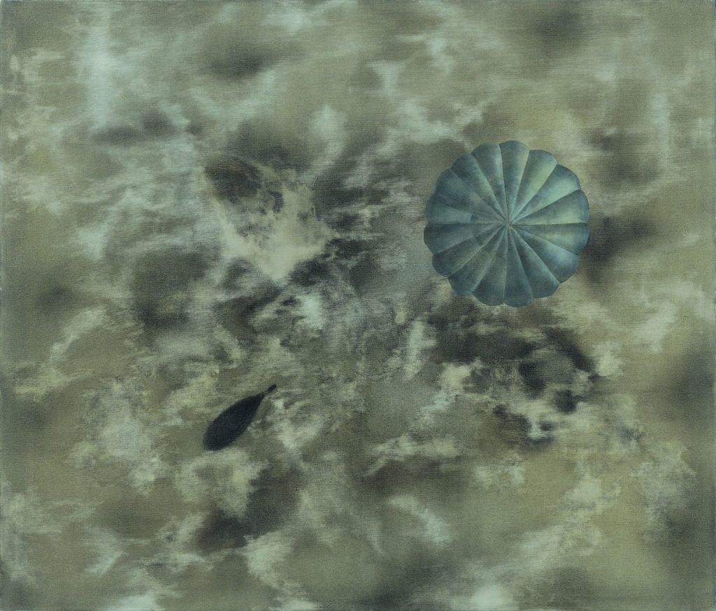 Singed Land, 2004, oil on canvas, 145×170, private collection, Tel Aviv