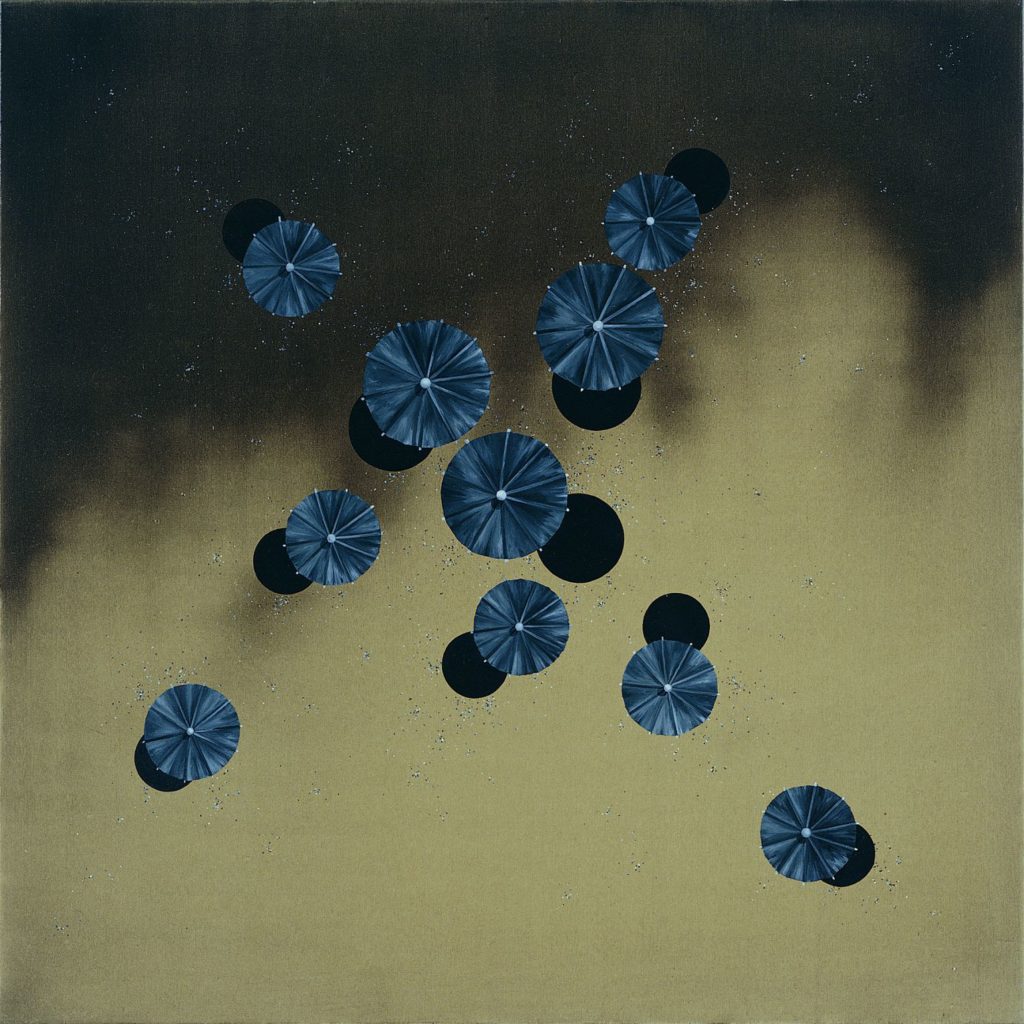 Cocktail Machine, 2006, oil on canvas, 100×100, private collection, Tel Aviv